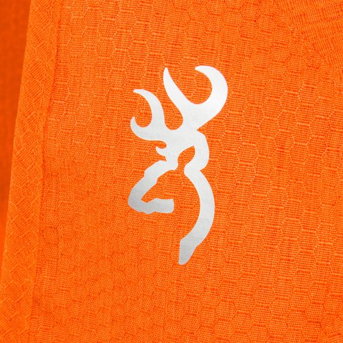 Browning Pet Vests, Hi Vis Safety Vests for Dogs, Saftey Orange, Medium, Full Coverage