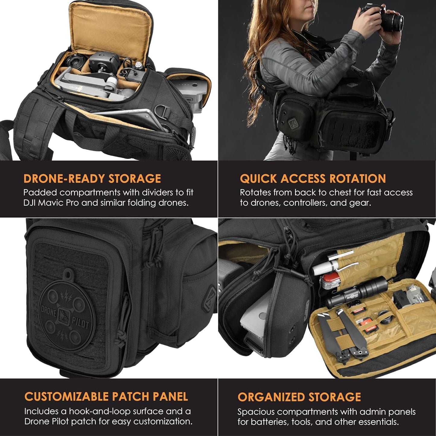 HAZARD 4 Freelance Drone Edition: Tactical Sling-Pack
