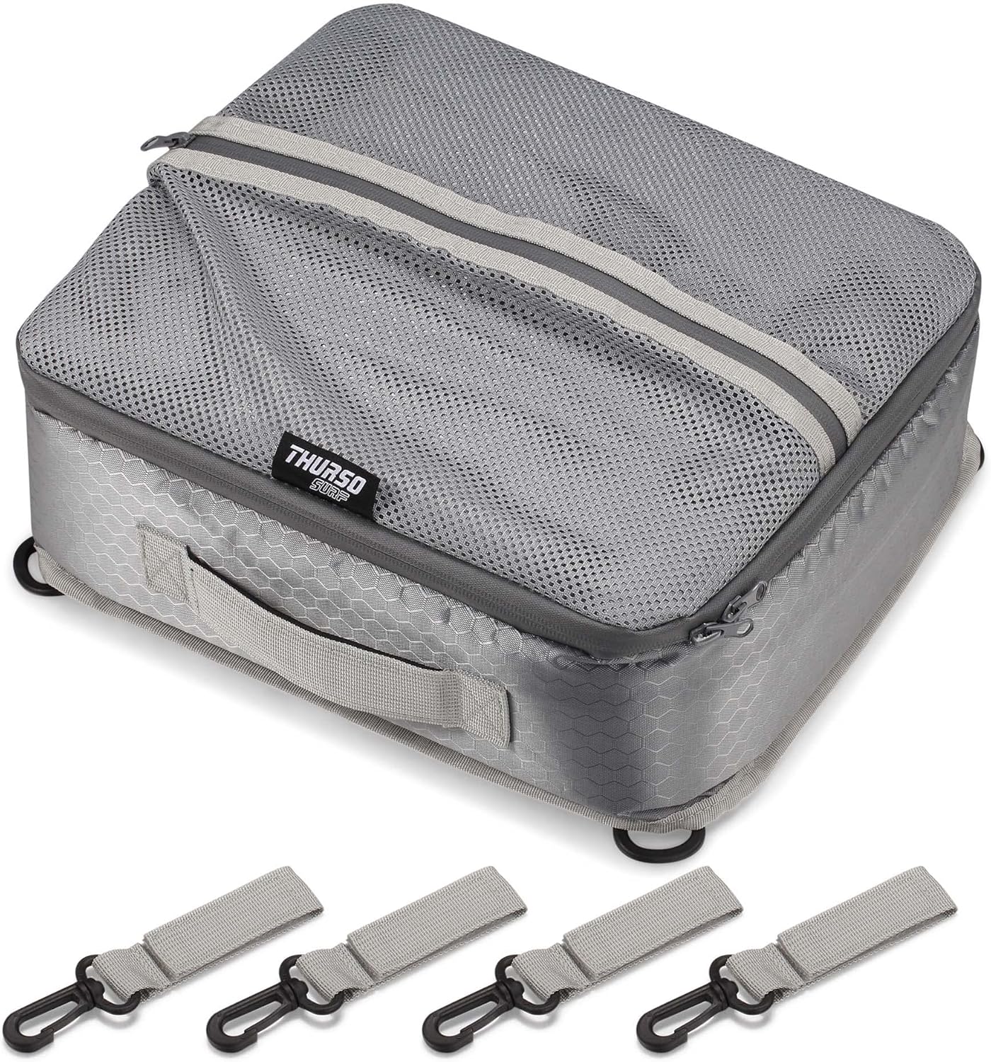 THURSO SURF Paddleboard Cooler Deck Bag – Water-Resistant Portable Insulated Soft Cooler with Mesh Top Pocket for SUP, Kayak, and Camping | Fits 10 Cans