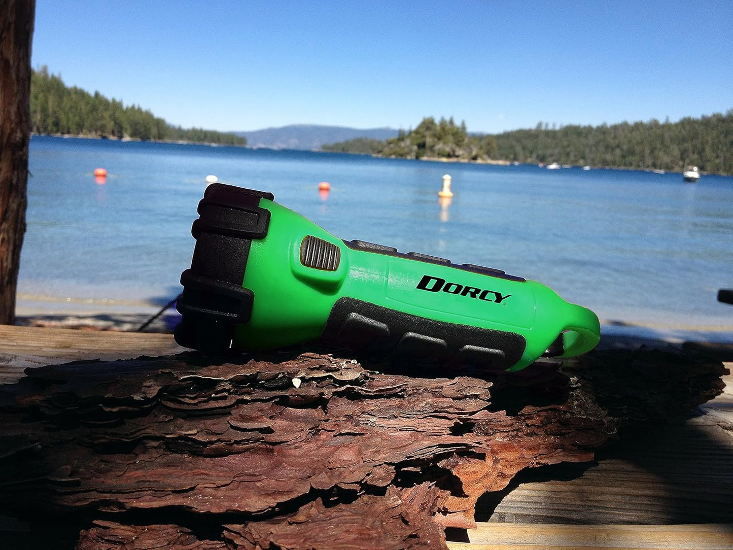 Dorcy 55 Lumen Floating Water Resistant LED Flashlight with Carabineer Clip, Pink ( 41-2509)