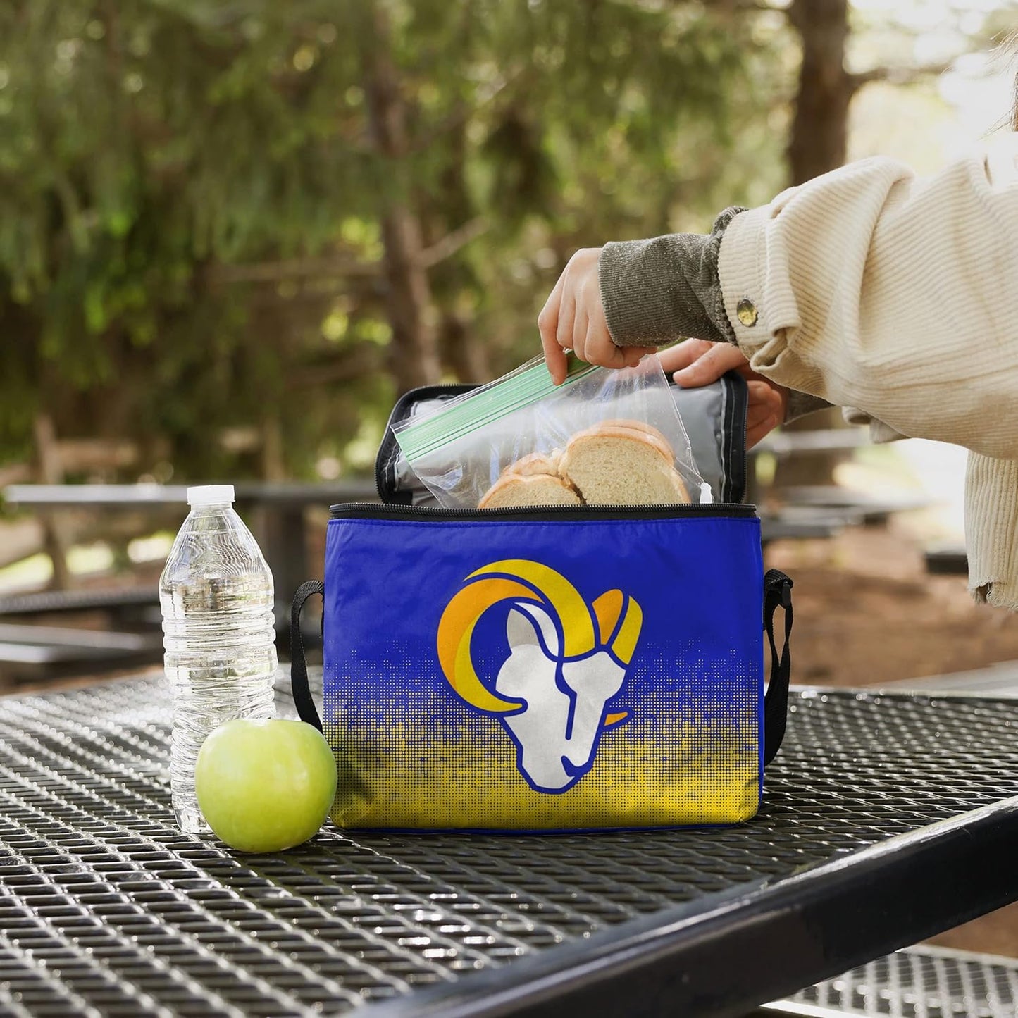 FOCO Unisex Gradient Print Lunch Bag Cooler