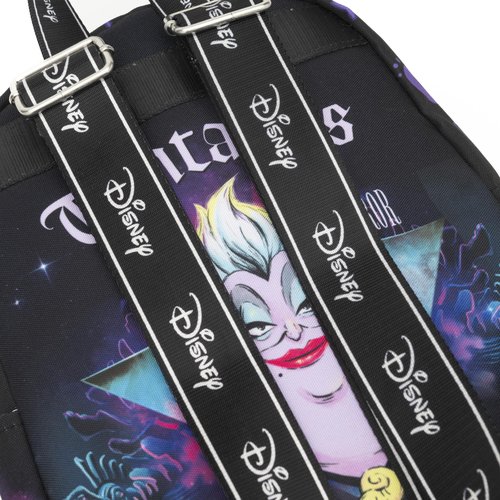 Wondapop - The Little Mermaid - Ursula 13"" Nylon Daypack, Black