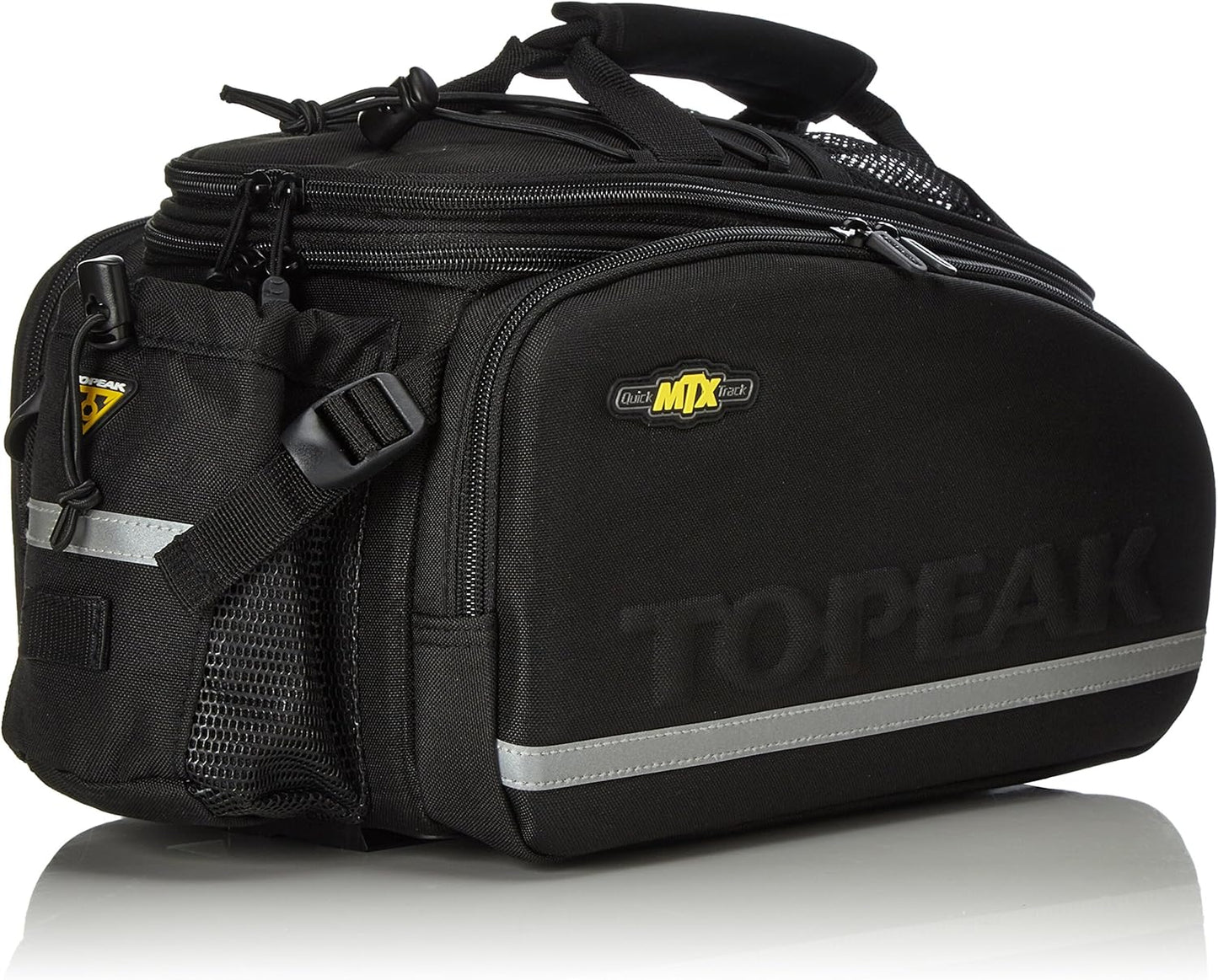 Topeak MTX DX Trunk Bag for Bicycles - Durable, Spacious & Easy Attach Storage