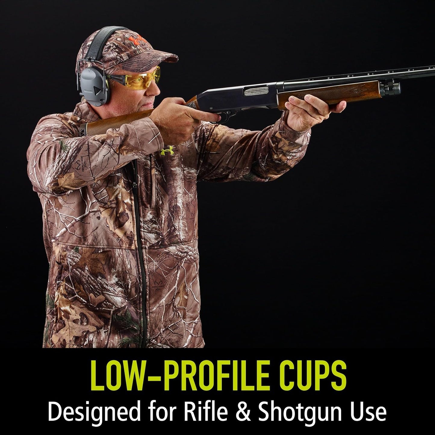 Sport RangeGuard™ Earmuffs by Peltor™ - Gray, Noise-Canceling Hearing Protection