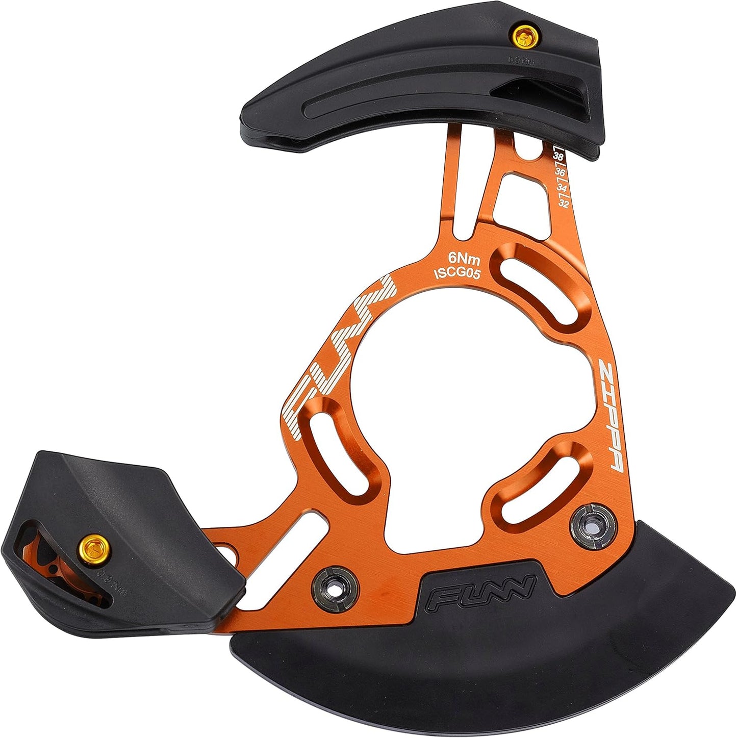 FUNN ZIPPA DH ISCG-05/BB Mount Chain Guide Orange
