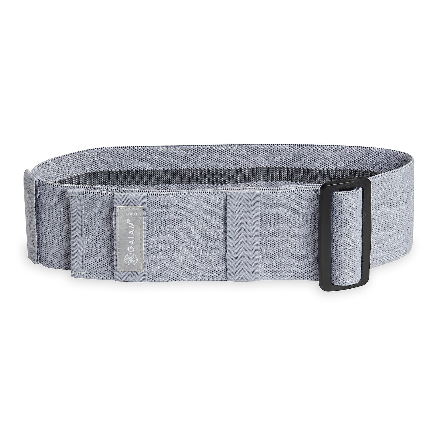 Gaiam Adjustable Hip Bands - 2-Pack Resistance Bands for Working Out, Buckle Adjustable Workout Bands with 4 Light and Medium Resistance Levels Target, Tone, and Strengthen Lower Body - 2 Pack