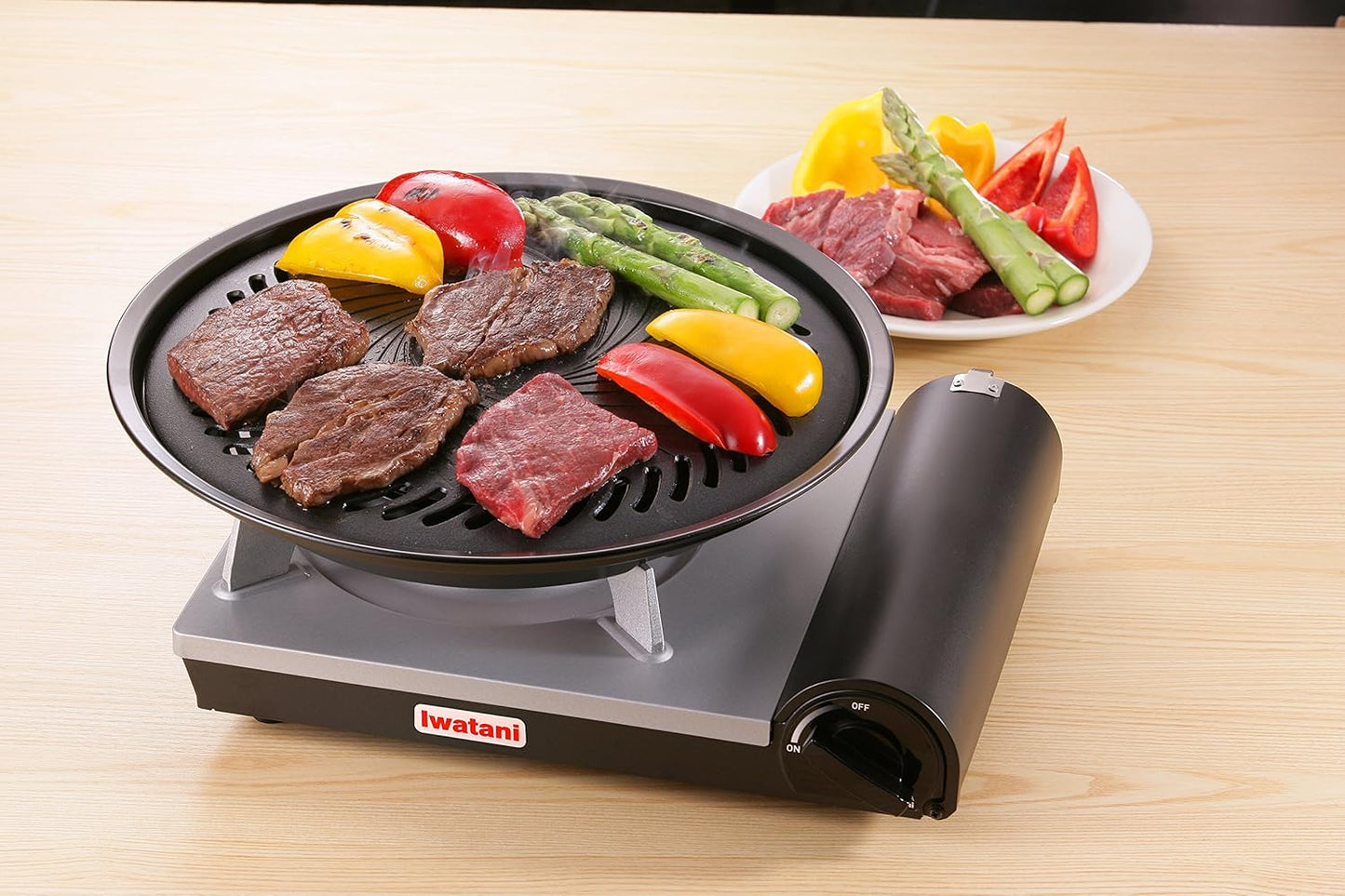 Iwatani America EPR Cassette Feu-EcoPremium Portable Butane Stove Cooktop, Black