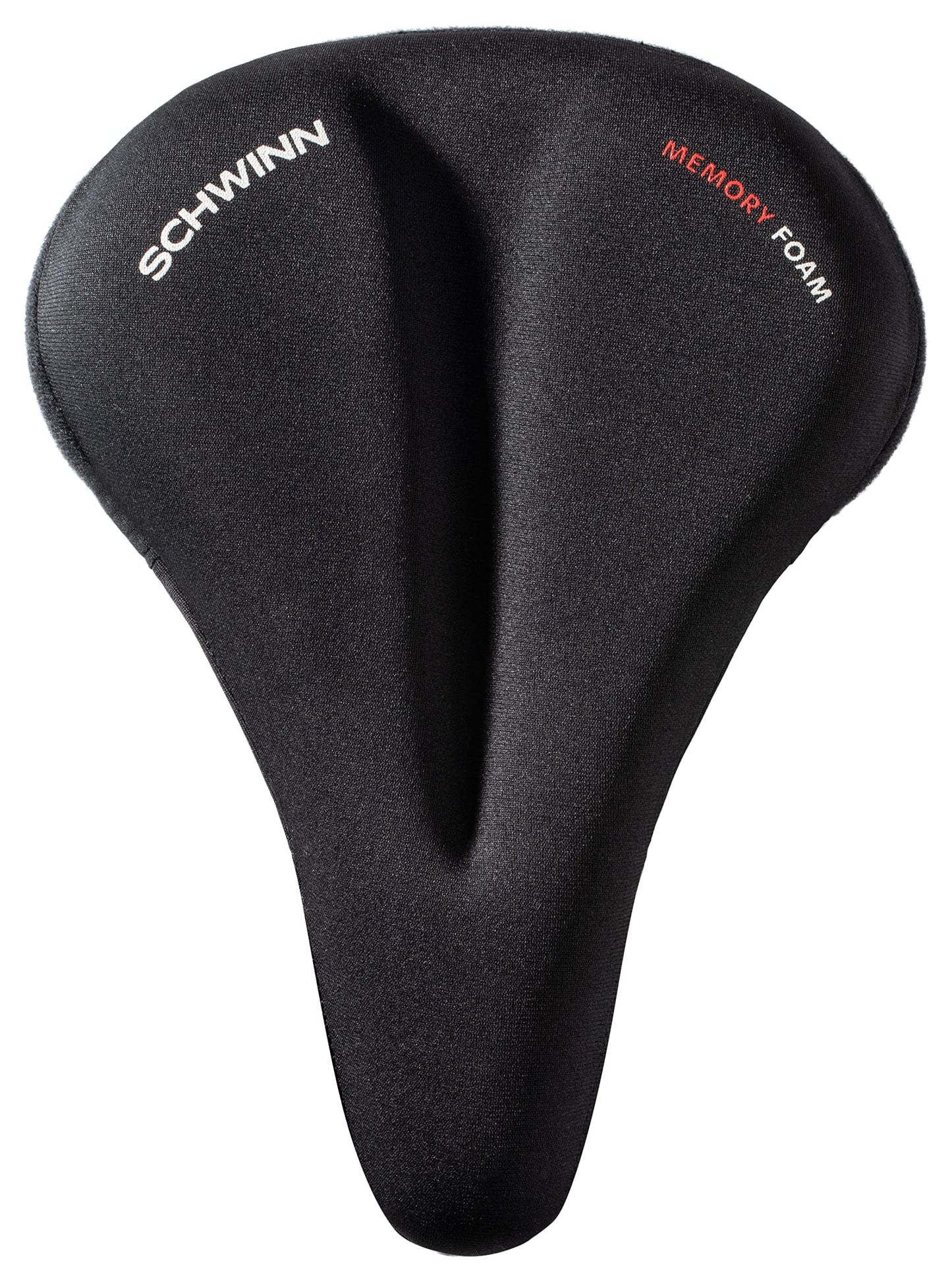 Schwinn Sport Memory Foam Dual Strap Bike Seat Cover, Saddle Cover for Extra Comfort, Soft, Weather-Resistant Memory Foam, Dual Straps Attach Quickly to Most Standard Size Adult Bike Seats