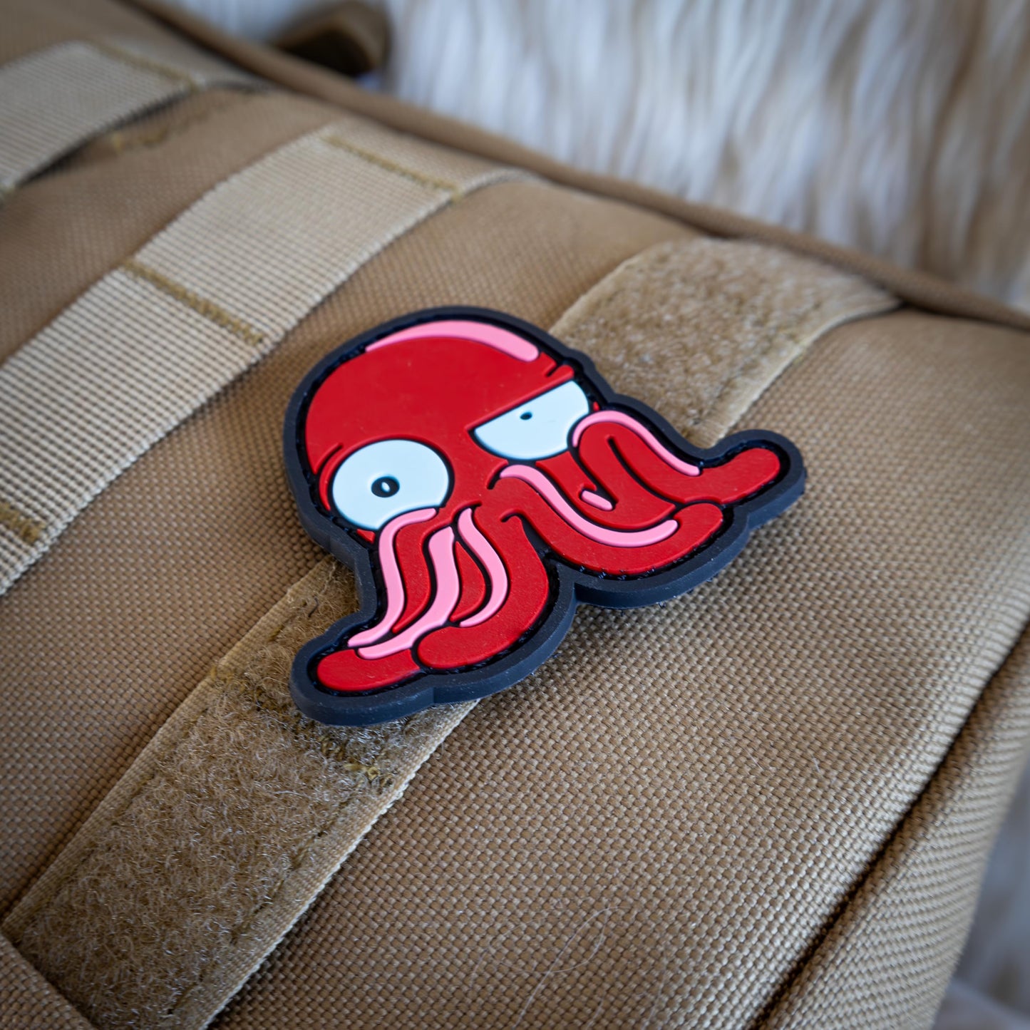 Tentacle Man - PVC Morale Patch | Hook & Loop Backing