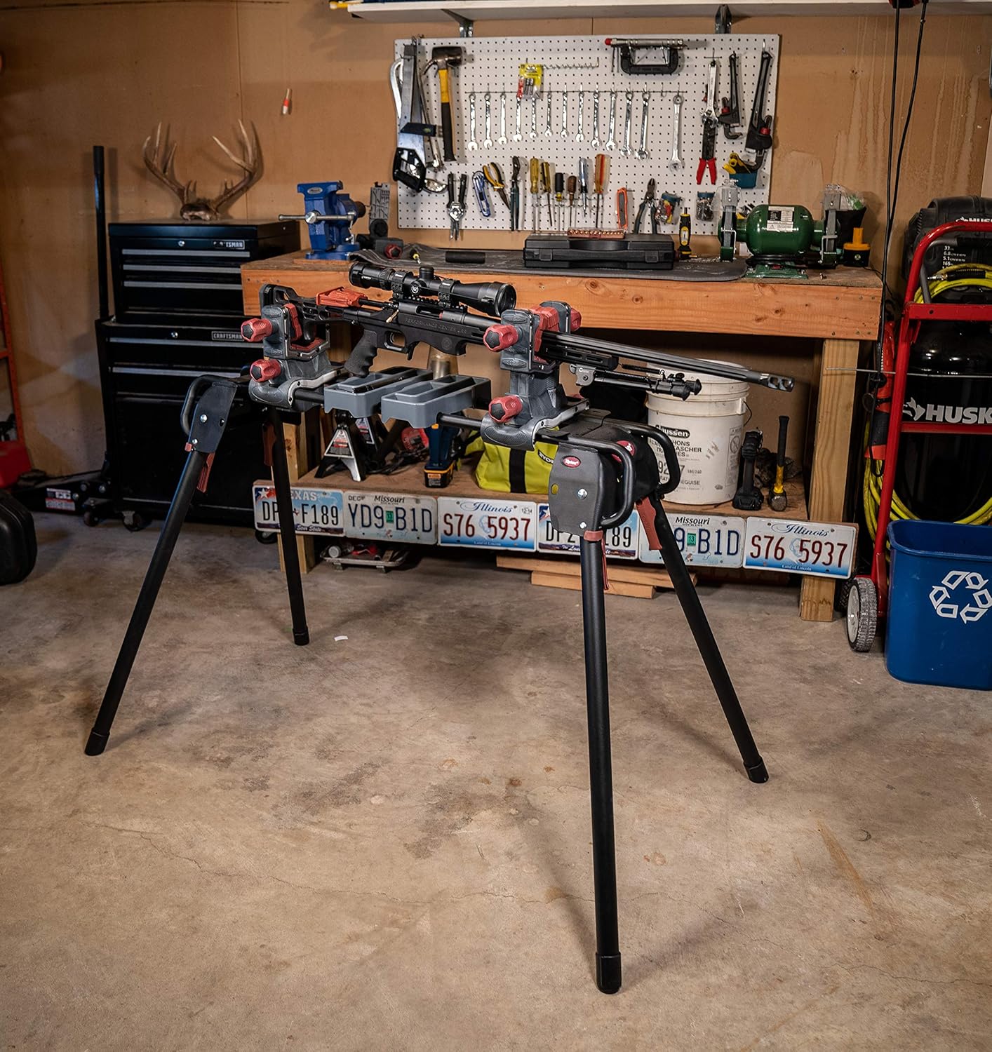 Tipton Standing Ultra Gun Vise with Customizable Design and Non-Marring Materials for Cleaning, Gunsmithing, and Maintenance