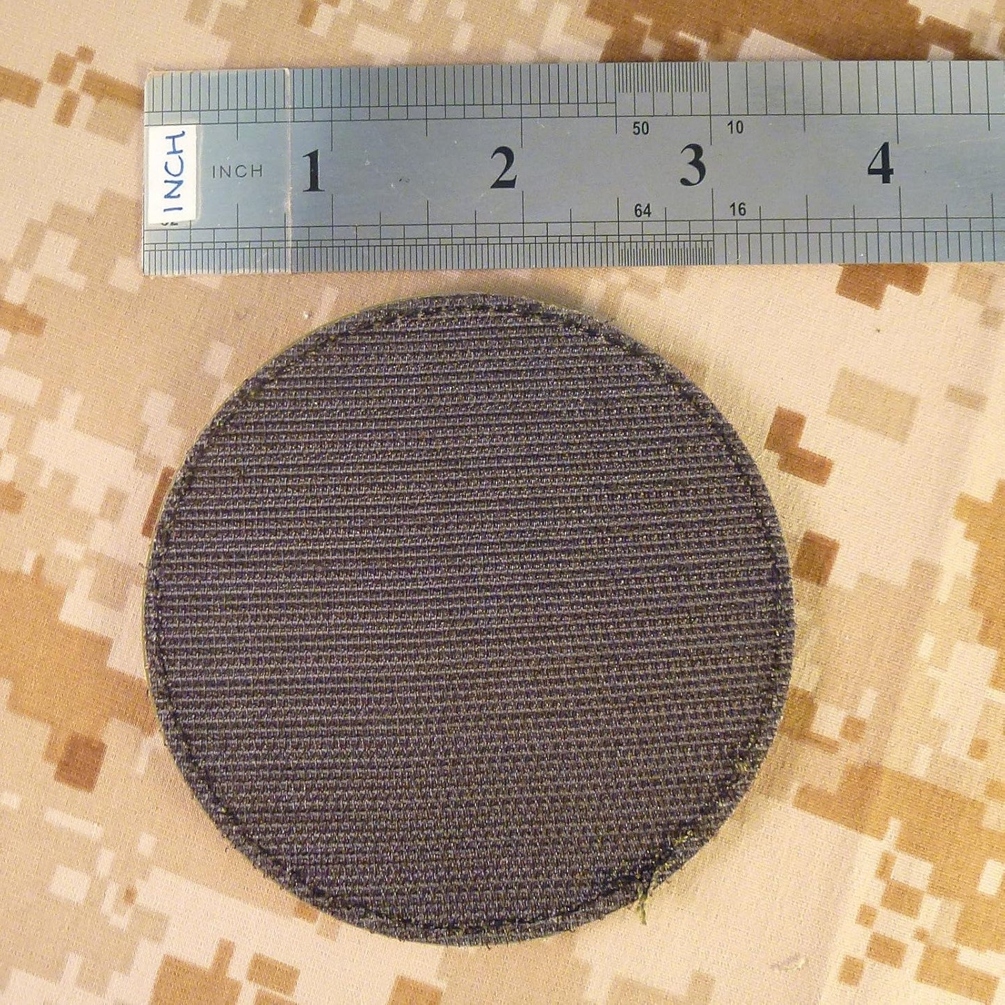 Spartan PVC Morale Patch for Velcro - Tactical Blackout Subdued Patch for Backpacks & Hats