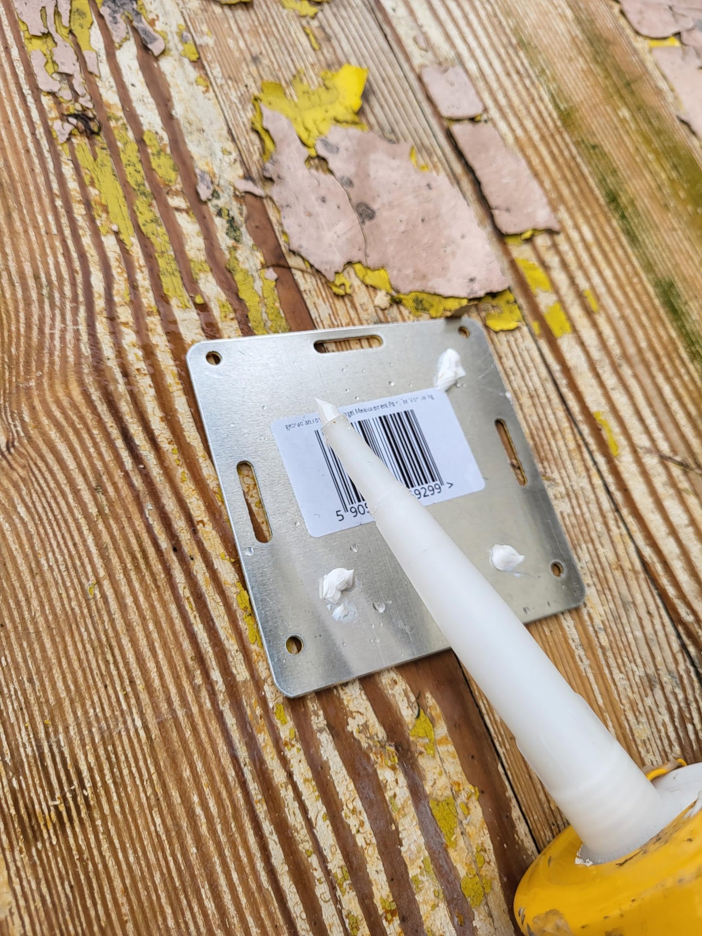 Georadian Wall Target Measurement Point for Monitoring Inspection Reflex Target (Yellow celadon)