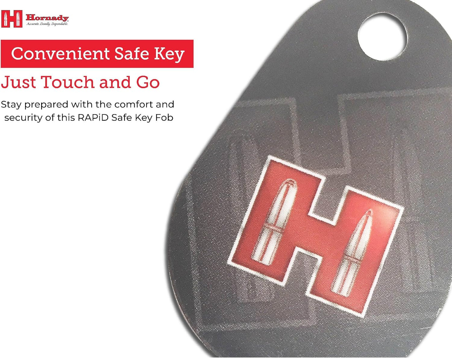 Hornady Rapid Safe Key Fob 2-Pack - Secure Access for Firearm Storage