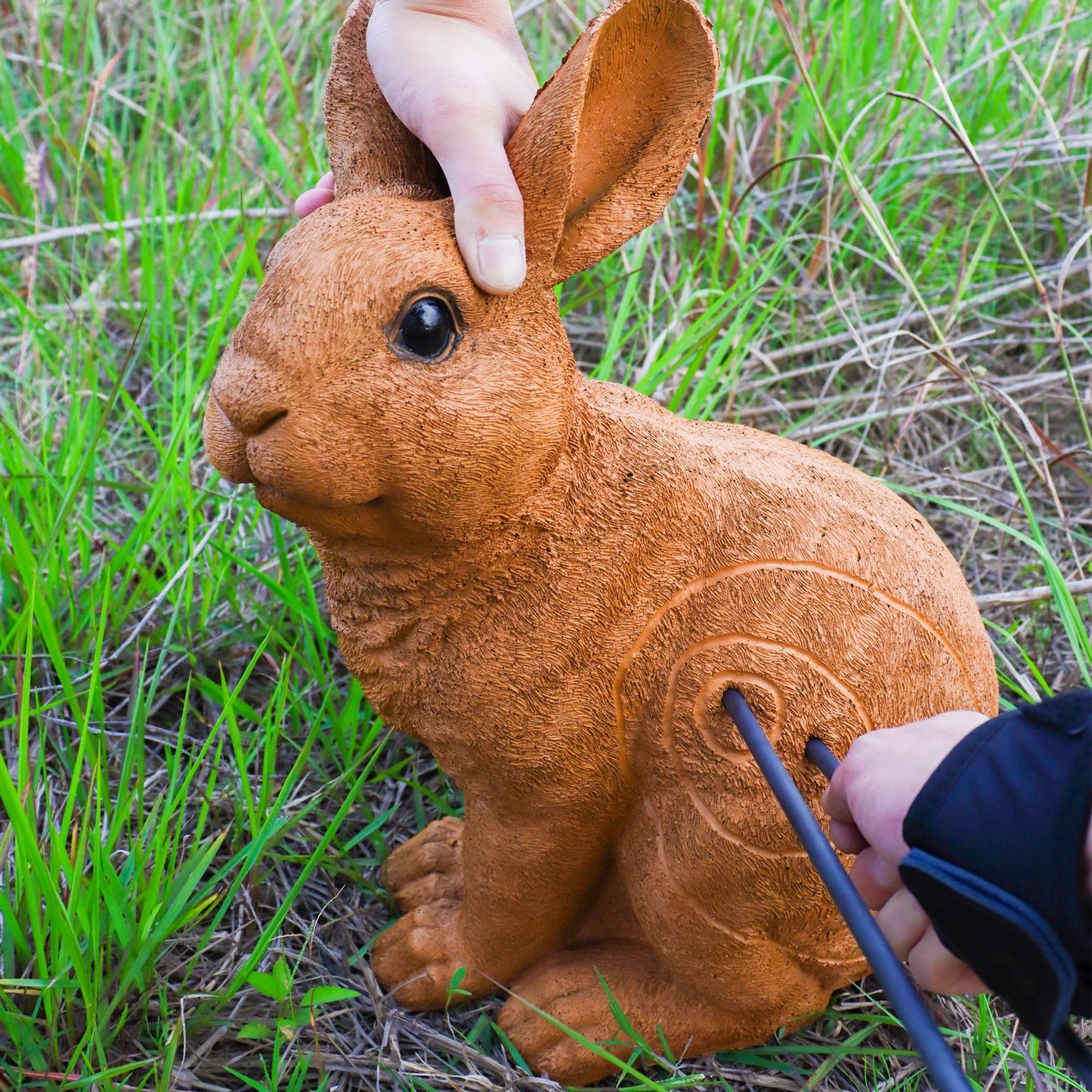 Archery Targets Rabbit 3D Animal Shooter with Group-Stand for Hunting Target Shooting