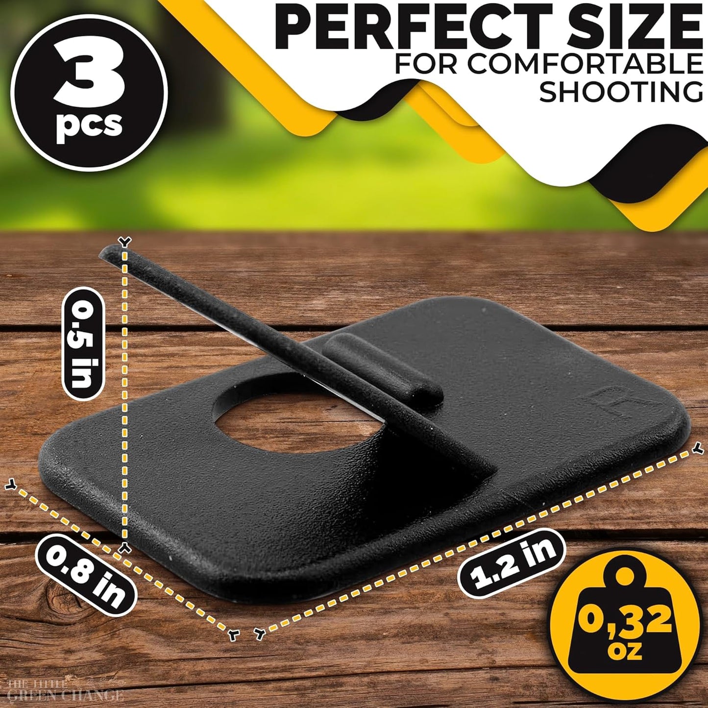 6/3Ct Arrow Rest for Recurve Bow - Right/Left Hand Recurve Arrow Rest Recurve Bow Arrow Rest for Compound Bows Archery Arrow Rest Recurve Archery Accessories - Recurve Bow Rest Recurve Bow Accessories