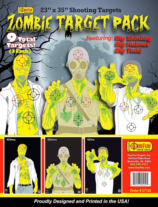 Zombie Target - 9 Pack - 23x35-27722