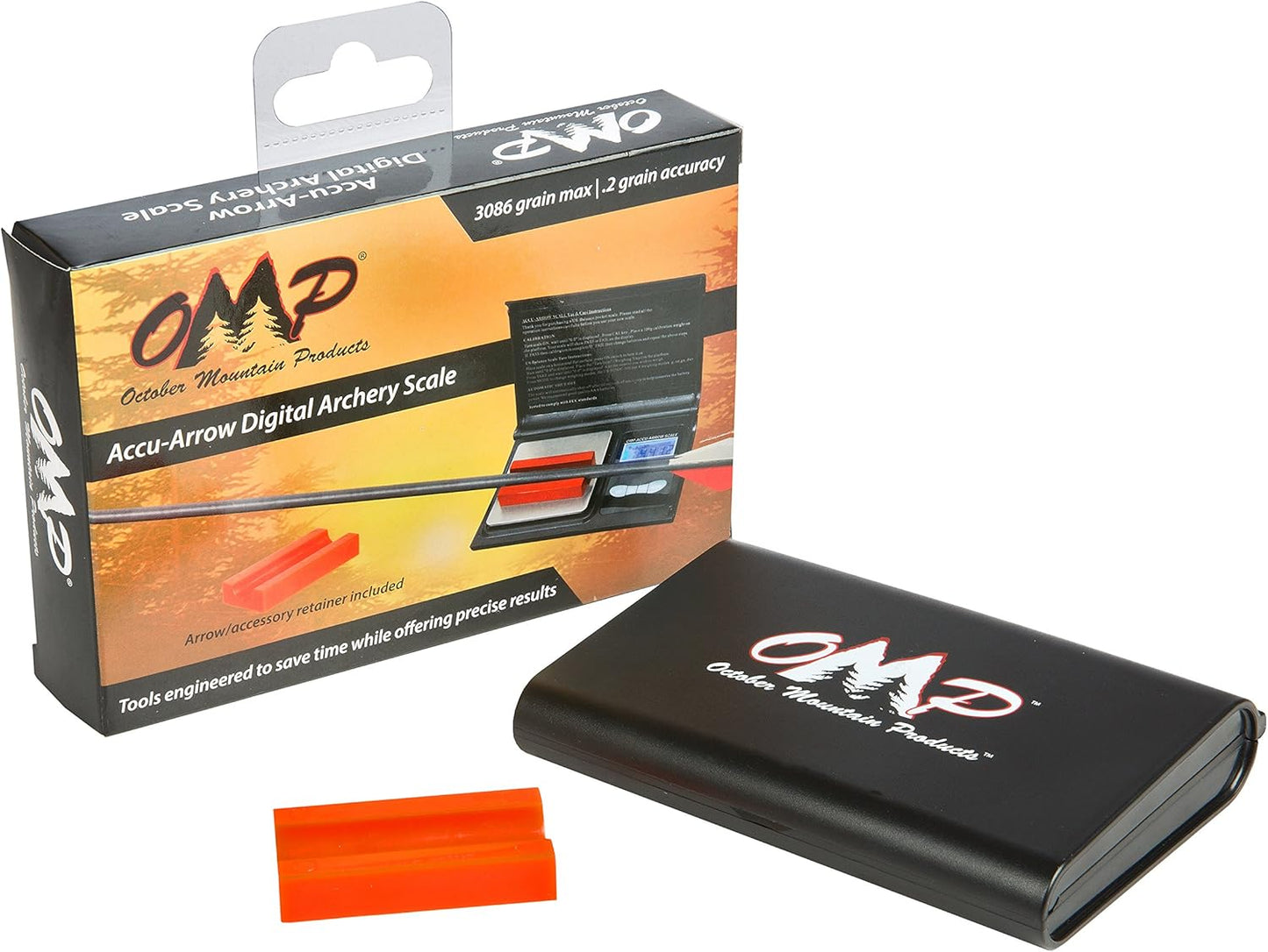 October Mountain Products Accu-Arrow Digital Archery Scale, Black, (37301)