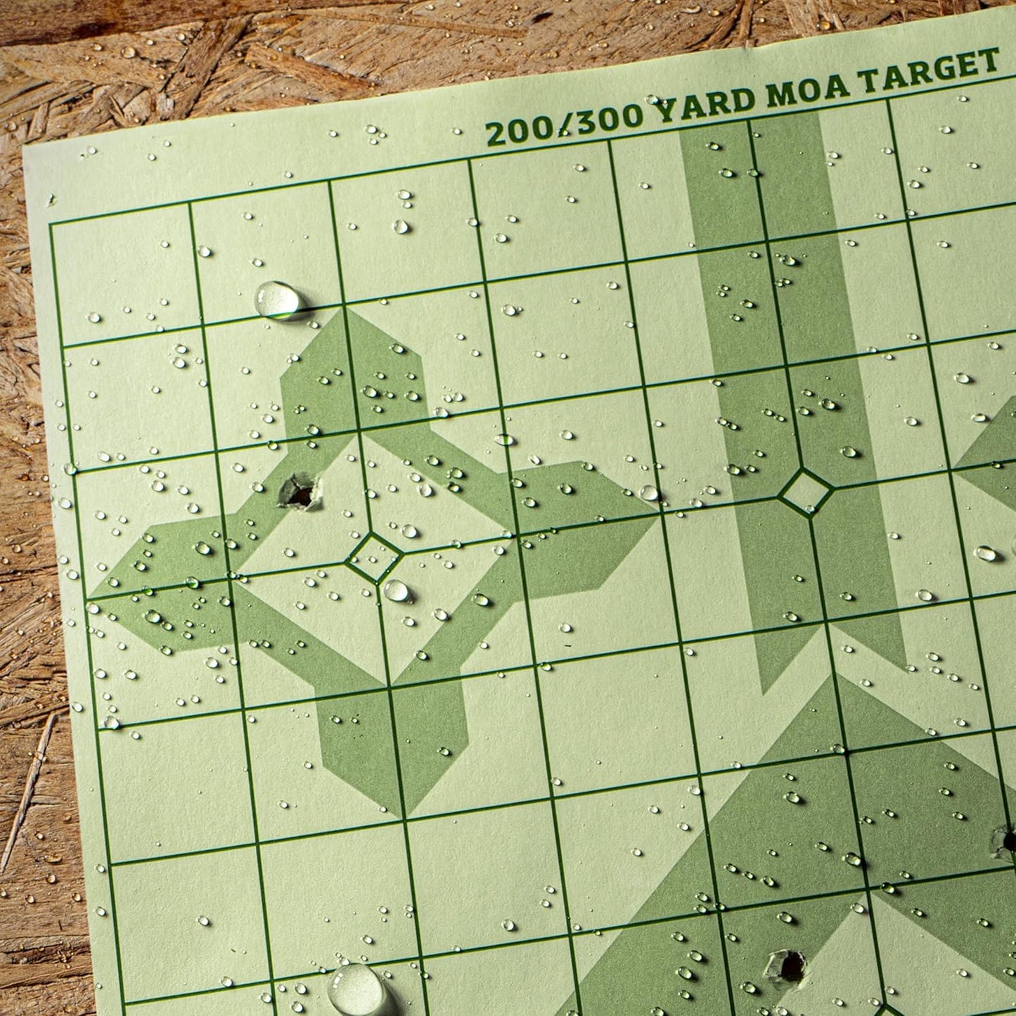 Rite in the Rain Weatherproof Diamond Pattern MOA Precision Distance Shooting Targets, 11" x 17", 25 Sheet Pack (No. TGMOALR-D)
