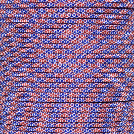 Paracord Planet 550 Paracord – Length of 100 Feet – Variety of Patriotic Colors