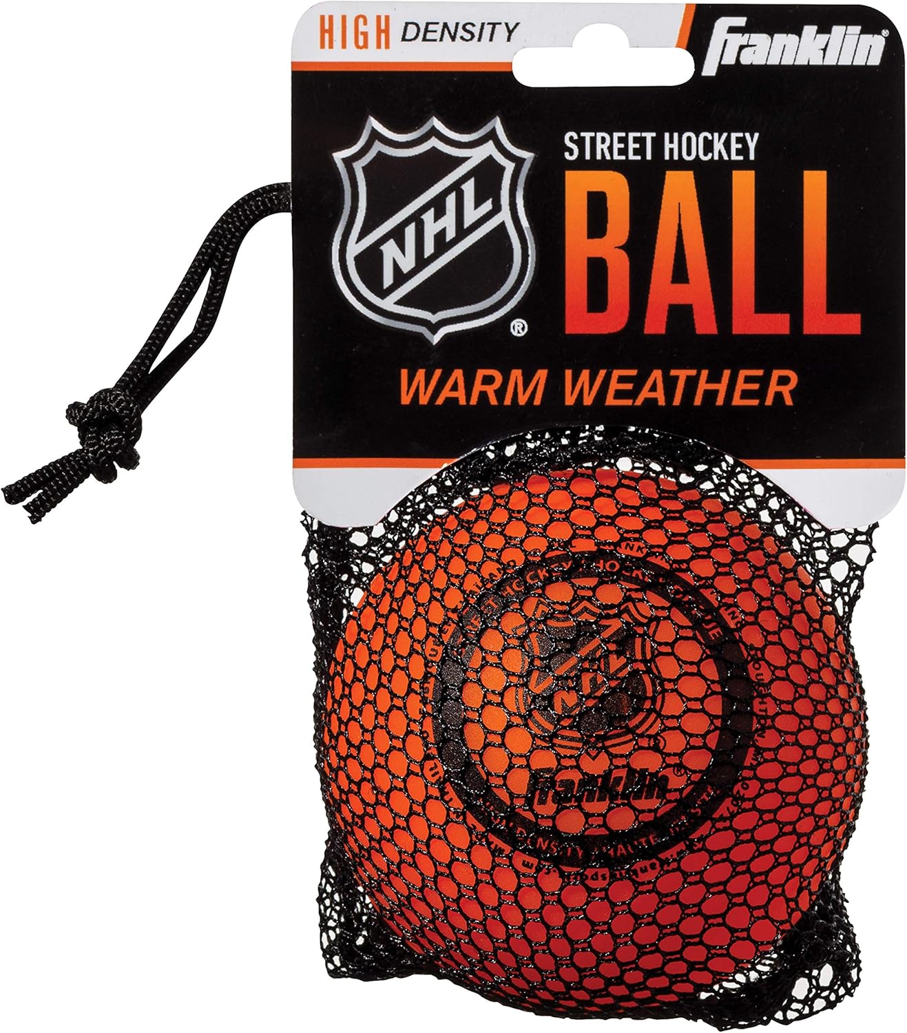 Official Size Franklin Sports NHL Street Hockey Balls | No Bounce | Assorted Colors