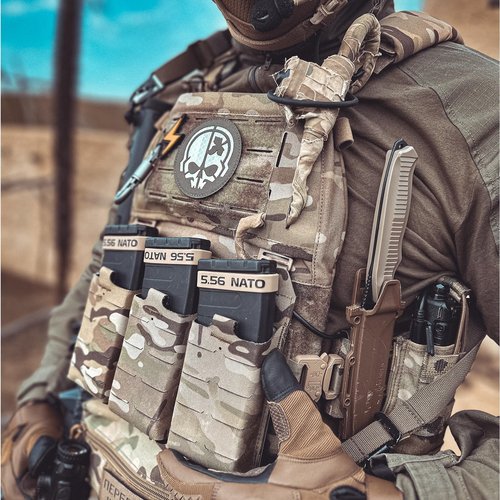 PETAC GEAR Tactical Tegris Cummerbund V5 Vest Basic Set For Man With Large Zipper (MC)