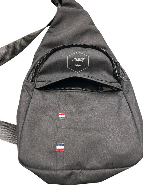 Black Chest/Back Bag Single Strap Men's/women's Fashion