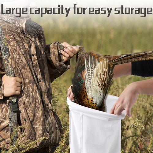 Yao Suo Elk Game Bags- 5-Pack Reusable Heavy-Duty Game Bag Hunting, Breathable Meat Hunting Bag, Elk Hunting Gear with Reflective Strip for Elk, Caribou, Deer, Moose, Antelope, 48" x 4, 28" x 1