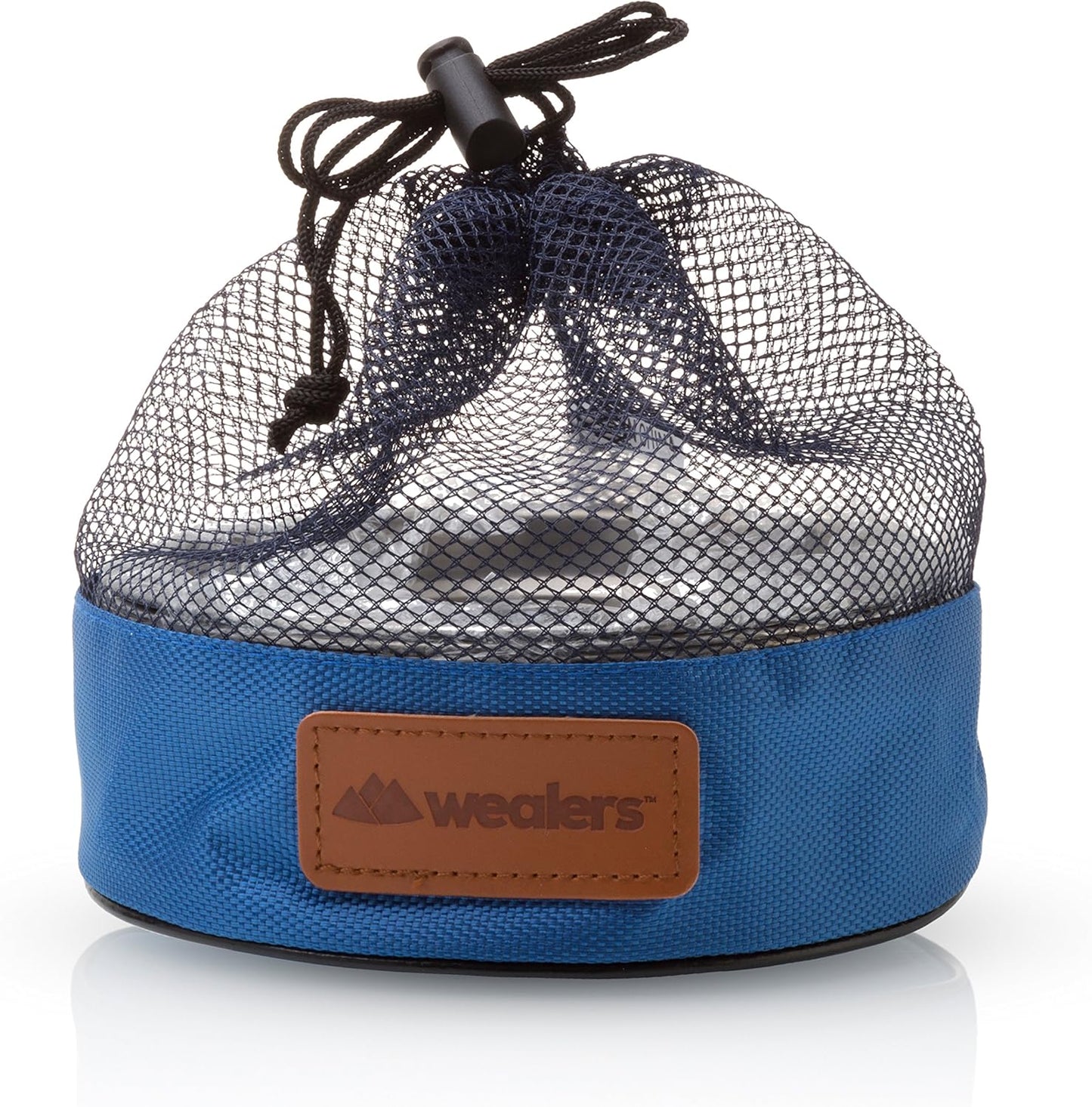 Wealers Stainless Steel Bowl Set - 6 inch Ultra-Portable Dinnerware Round BPA Free Bowls with Mesh Travel Bag for Outdoor Camping | Hiking | Picnic | BBQ | Beach