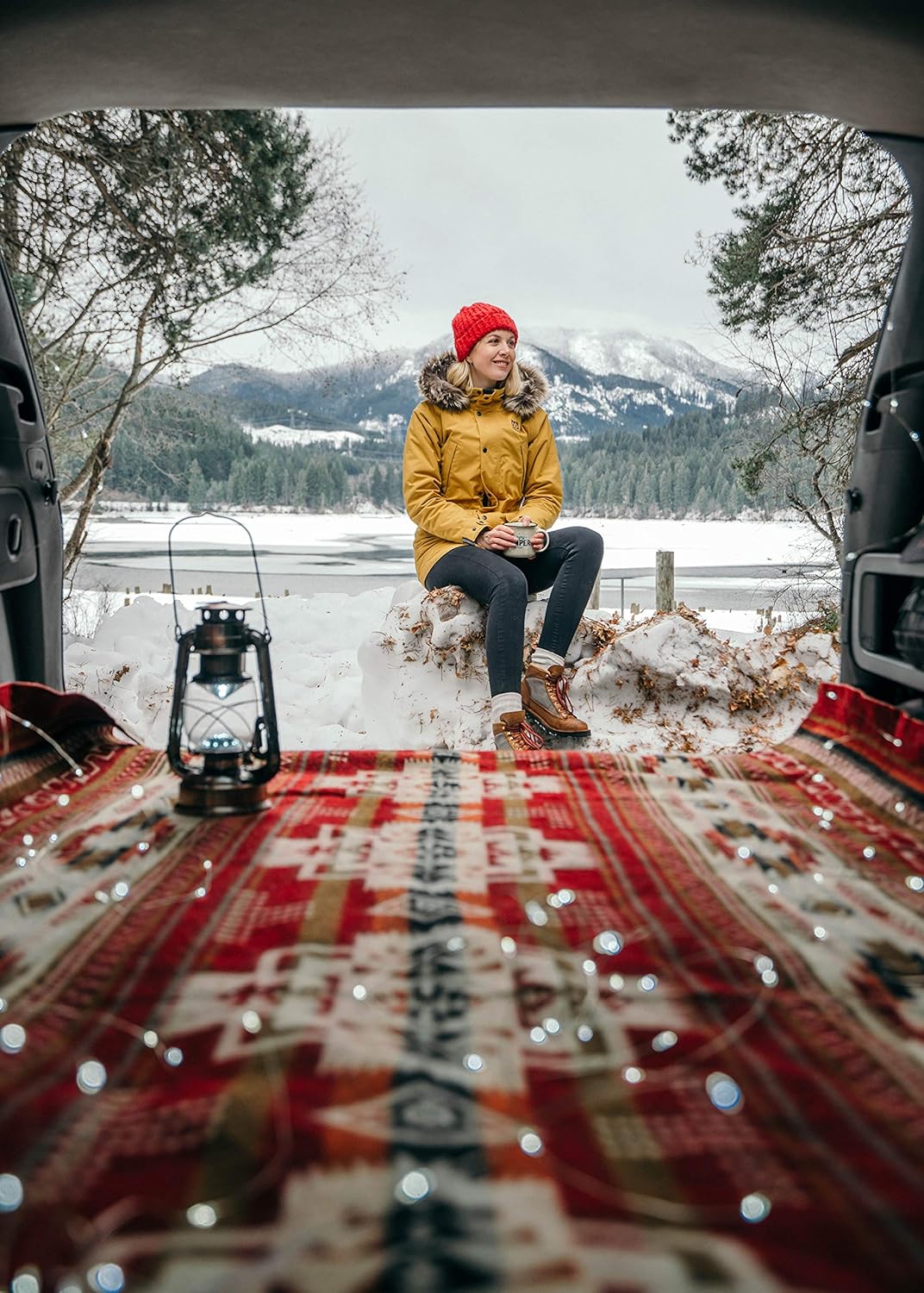 Inca Aztec Throw, Queen, King Blanket | Southwest Indian Navajo Boho Style | Native Cover for Camping, Bedding, Couch, Vanlife | Faux Alpaca, Lightweight, Hypoallergenic (Obsidian Black, Throw)