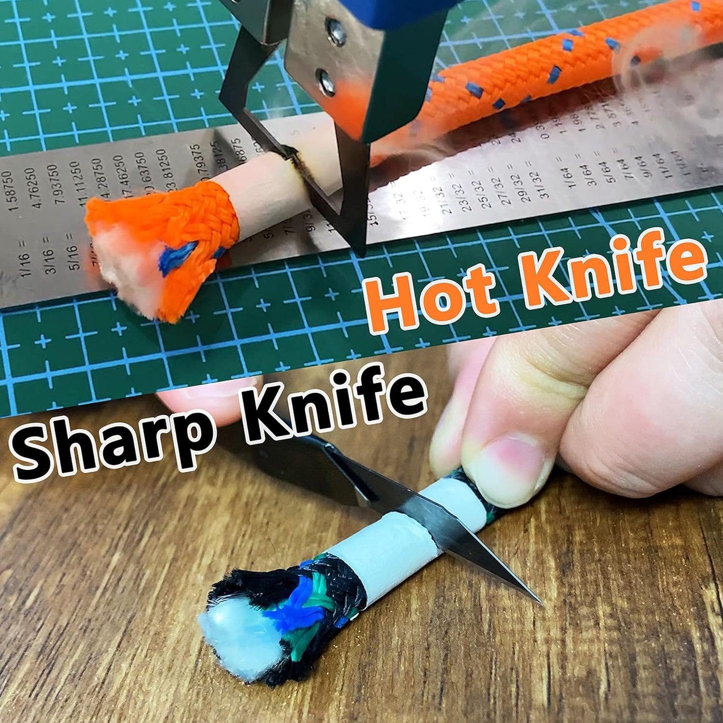 GM CLIMBING 8mm (5/16in) Accessory Cord Rope Double Braid Pre Cut CE/UIAA