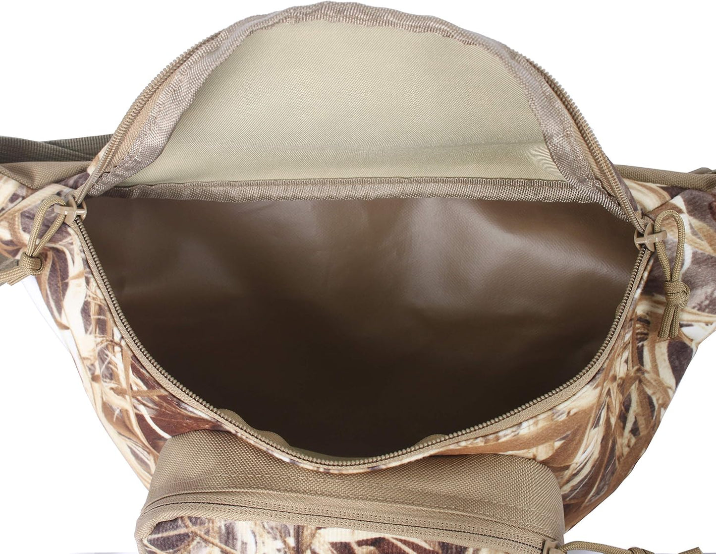 AUSCAMOTEK Hunting Camouflage Fanny Pack for Men - Waterproof Waist Bag for Hunters - Woodland Camo