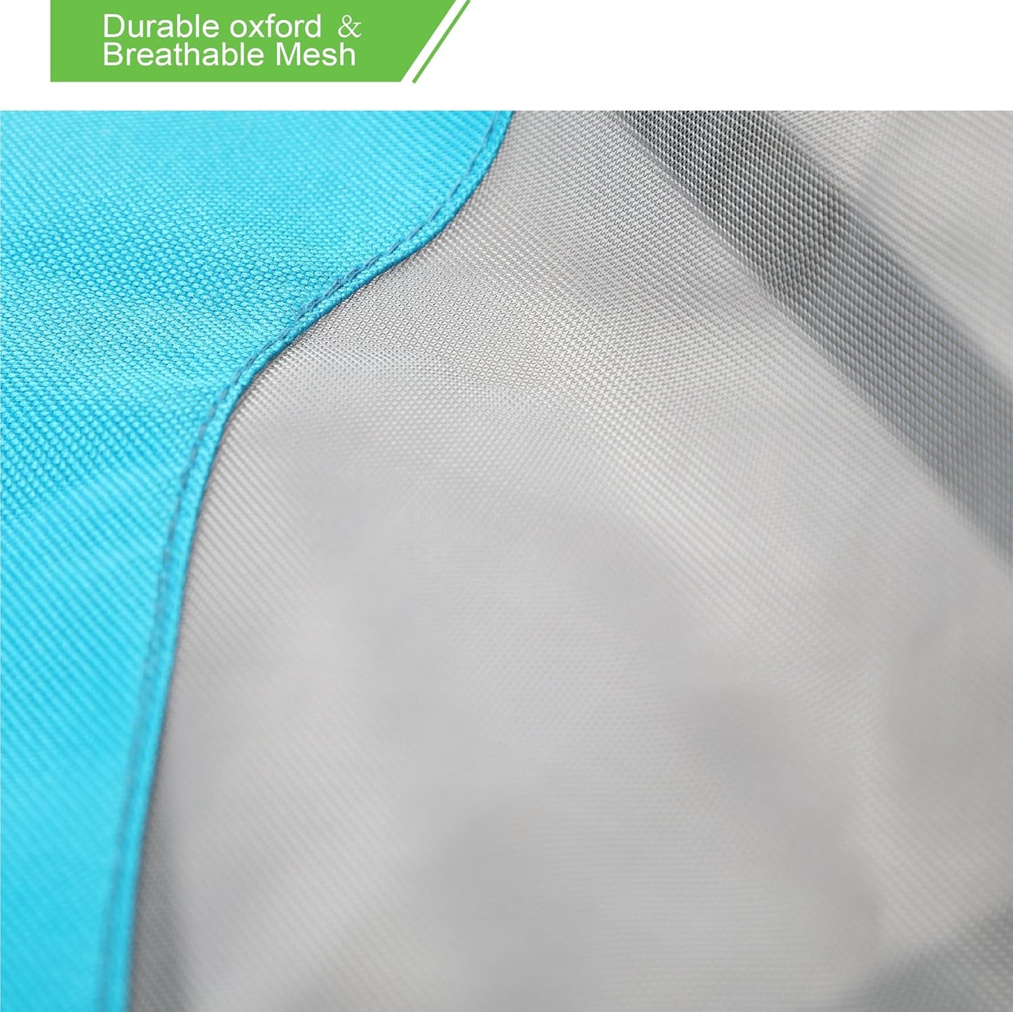 ALPHA CAMP Heavy Duty Canopy Lounge Chair Sunshade Hiking Travel Chair with Cup Holder