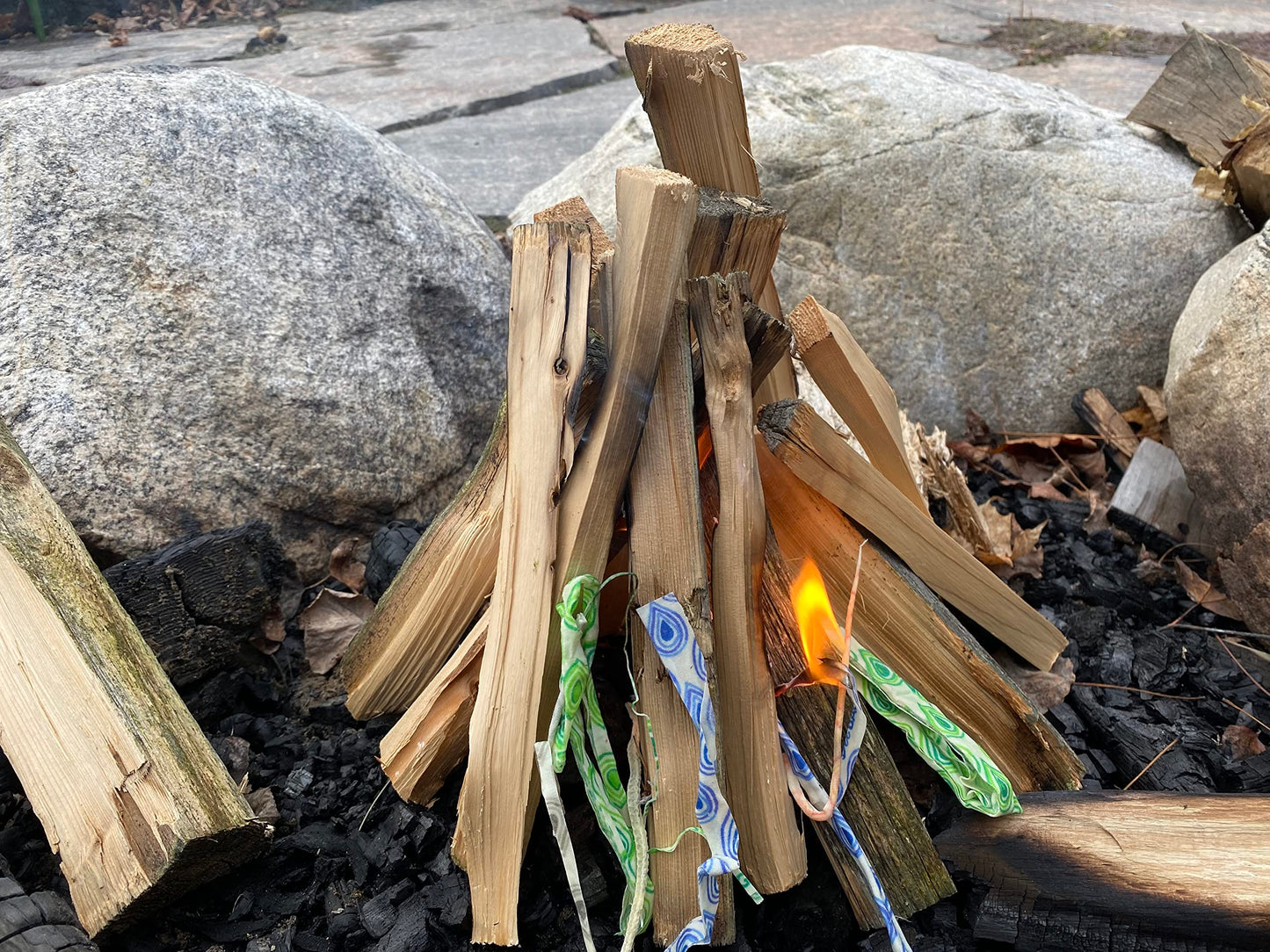 FireSTARTERZ™ 100% Beeswax All-Natural Eco-Friendly Fire Starters – Non-Toxic, Long-Burning, Waterproof – Perfect for Camping, BBQ, Fire Pits, Fireplaces, Wood Stoves & Emergency Kits