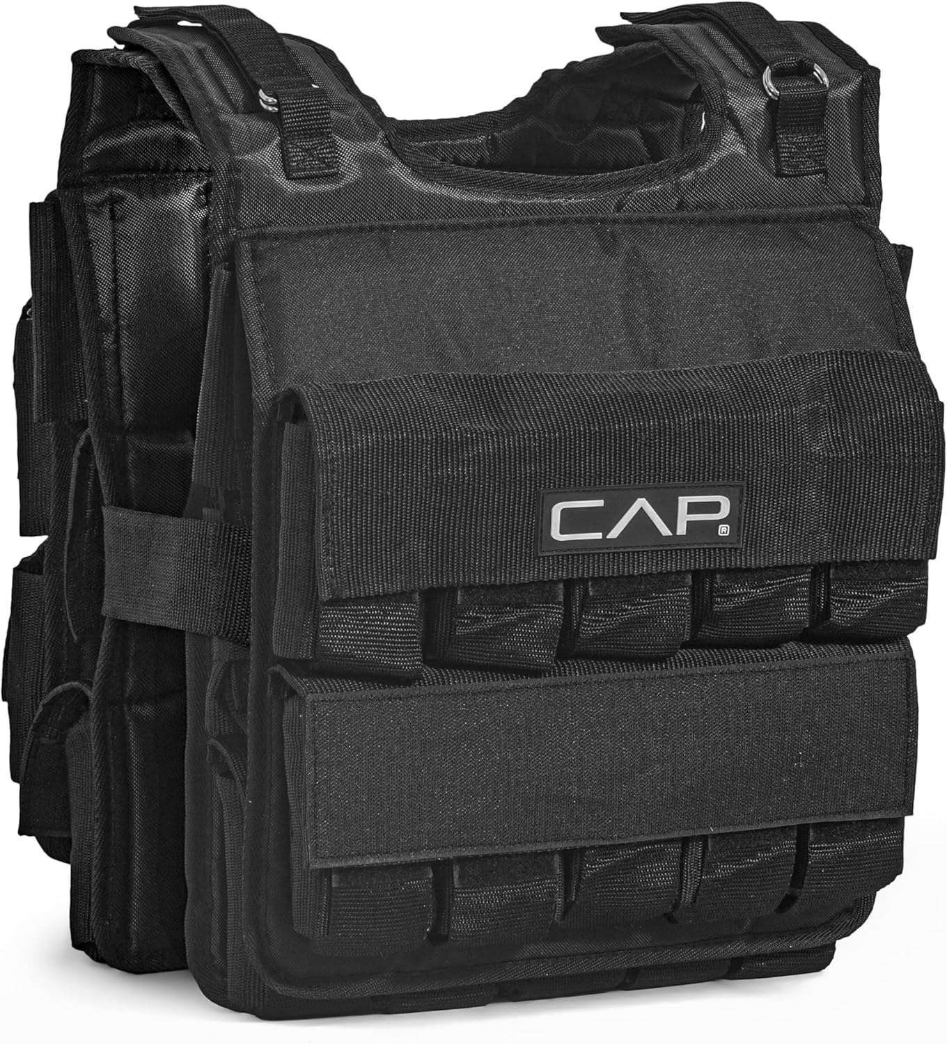 Adjustable Weighted Vest by CAP Barbell | Custom Fit for Enhanced Workouts