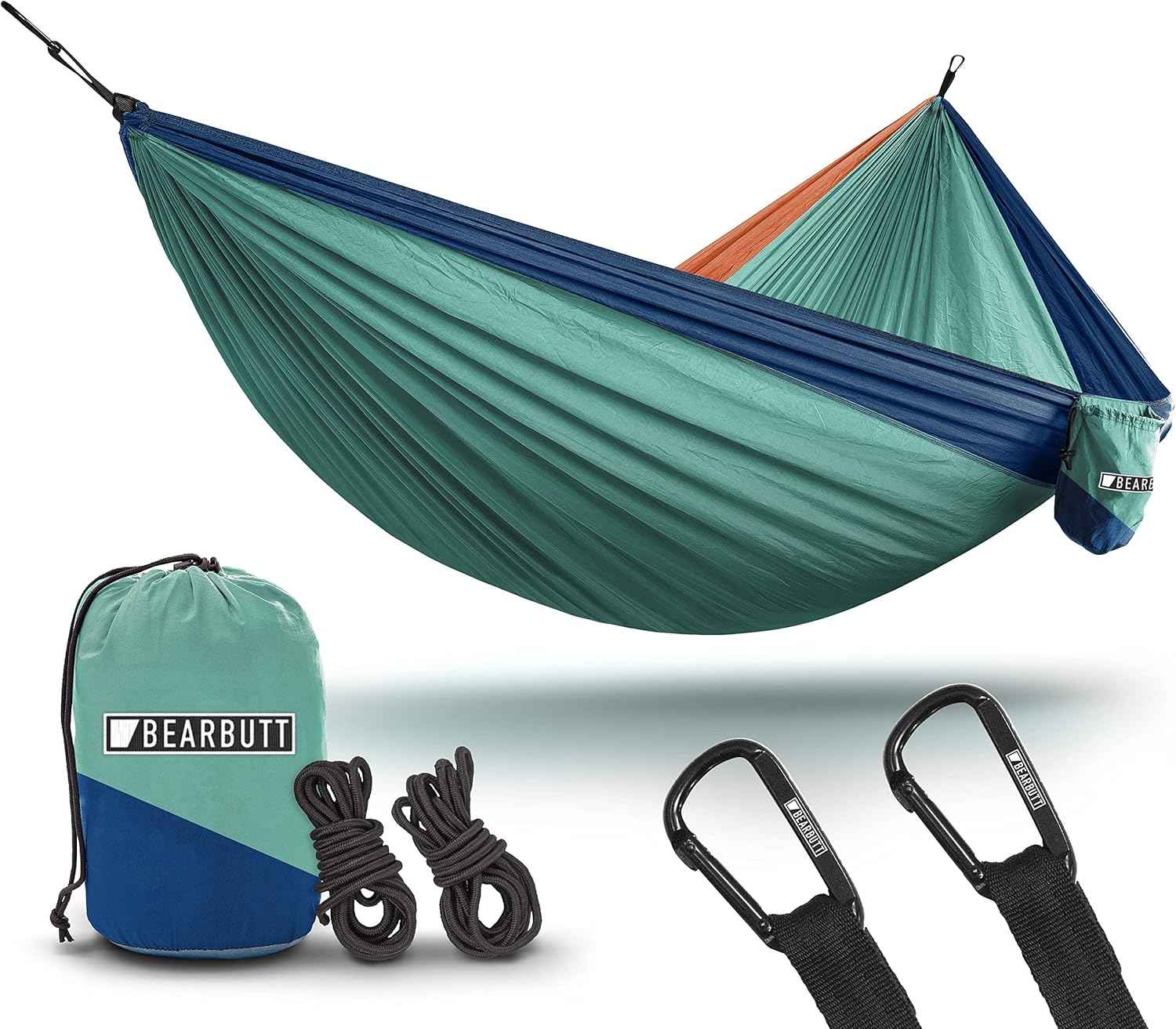Premium Double Hammock with Tree Straps - Durable, Portable & Comfortable