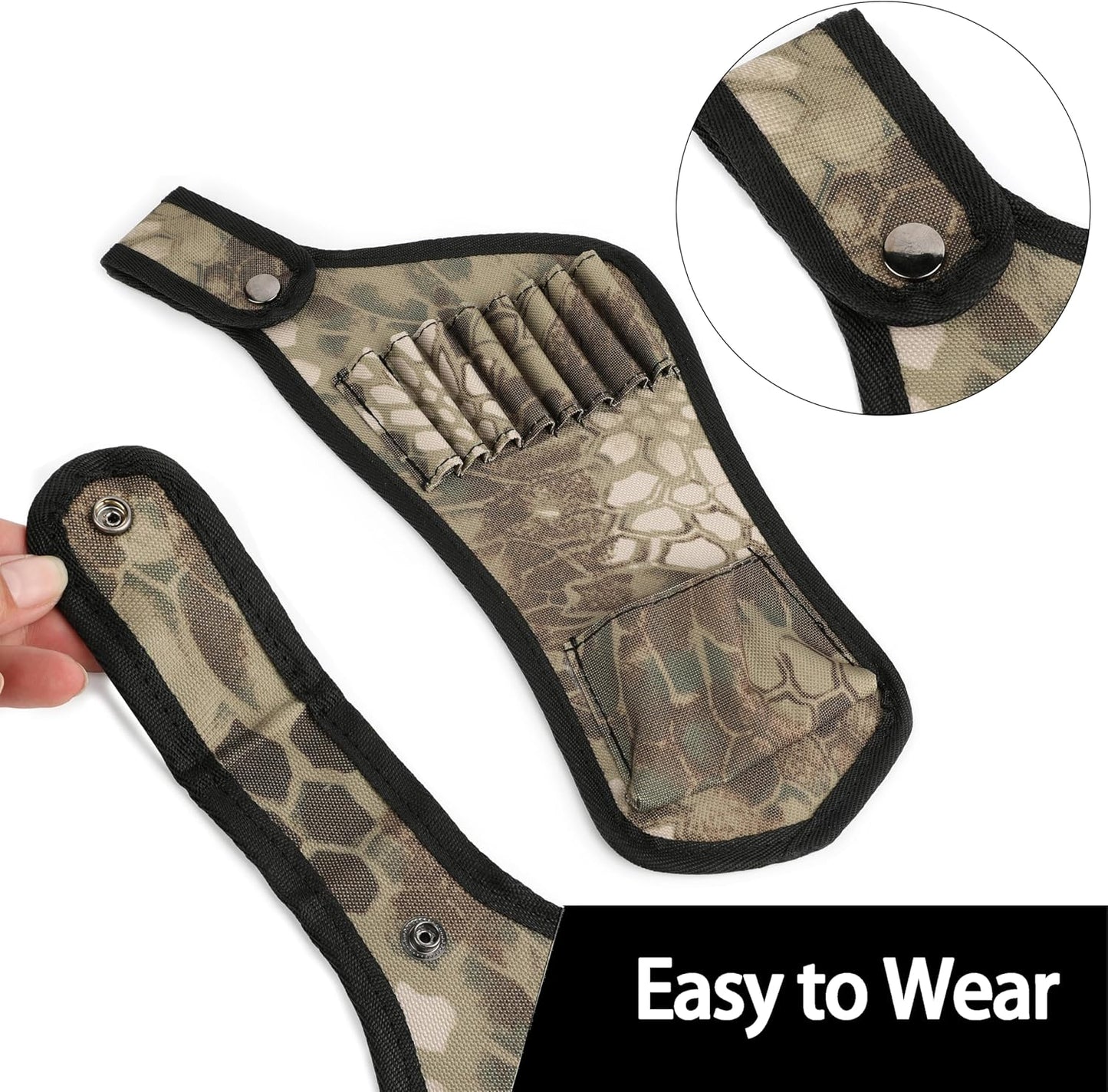 ZSHJGJR Archery Arrow Quiver Crossbow Arrow Quiver Hip Arrow Pocket Holder Waist