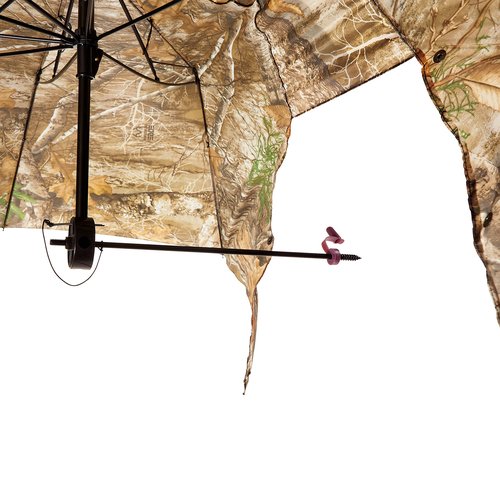 Big Game Treestands Deluxe Universal Blind Kit, Epic Camo & Allen Company Vanish Instant Roof Tree Stand Umbrella - Large Umbrella with Realtree Edge Camo