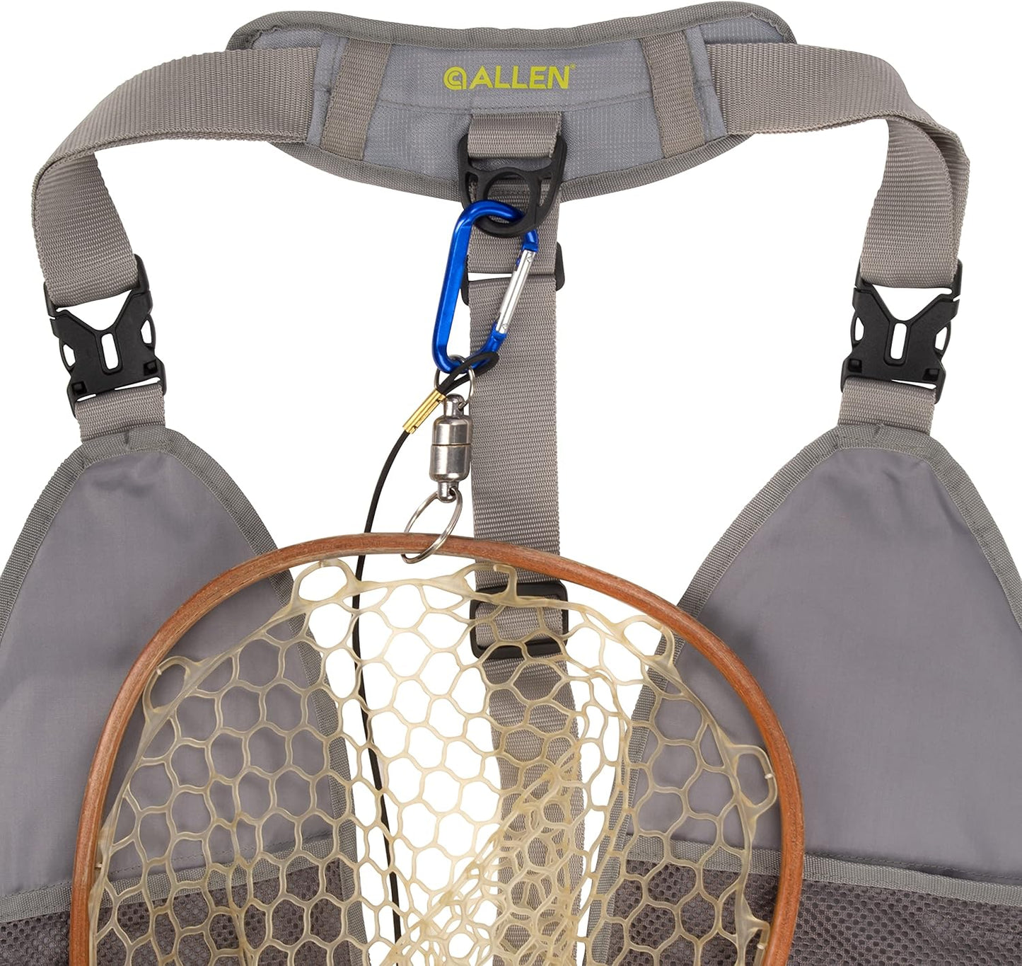 Ultra-Light Fishing Vest with 14 Pockets - Fits 4 Tackle/Fly Boxes | Allen Company Gallatin