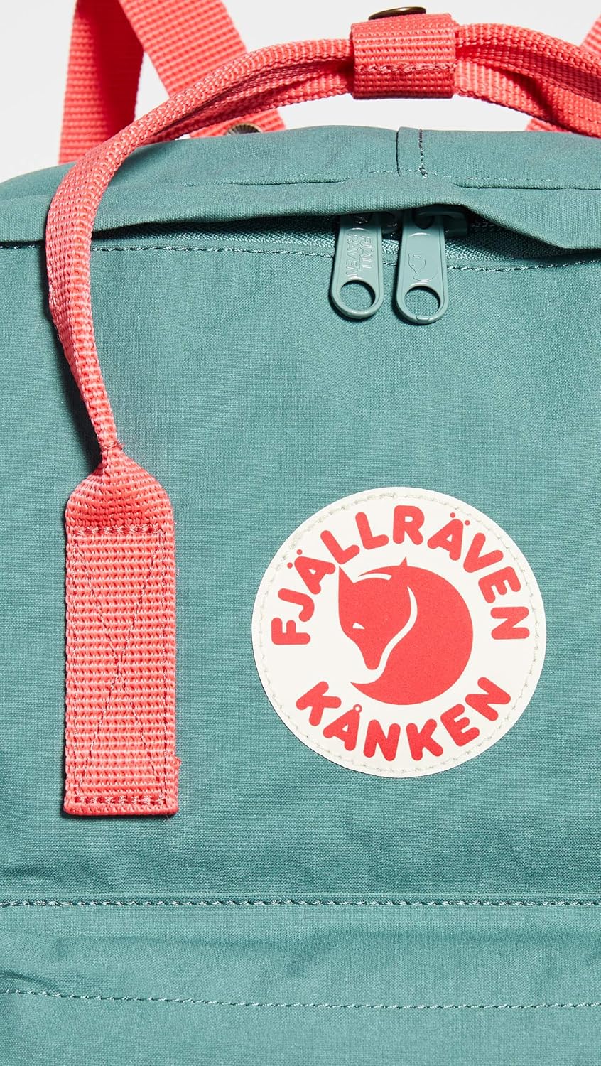 Fjällräven Kånken Frost Green/Peach Pink One Size