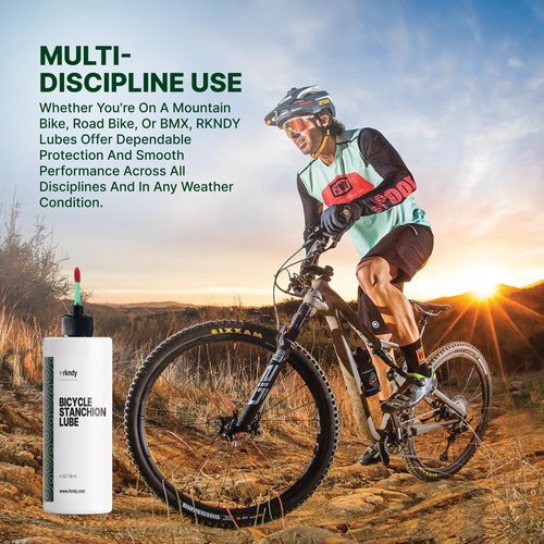 RKNDY Suspension & Chain Care Bundle – Premium Fork Lube and All-Weather Chain Oil for Peak Bike Performance