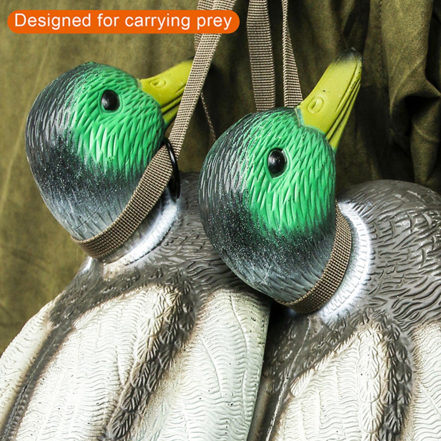 Yoinlia Game Carrier Duck Carrier Waterfowl Game Carrier Bird Tote Game Tote Goose Birds Hanger Carrier 8 drops Maple Leaf Camo One Size