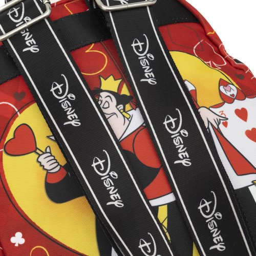 Wondapop - Queen of Hearts 13"" Nylon Daypack, Red