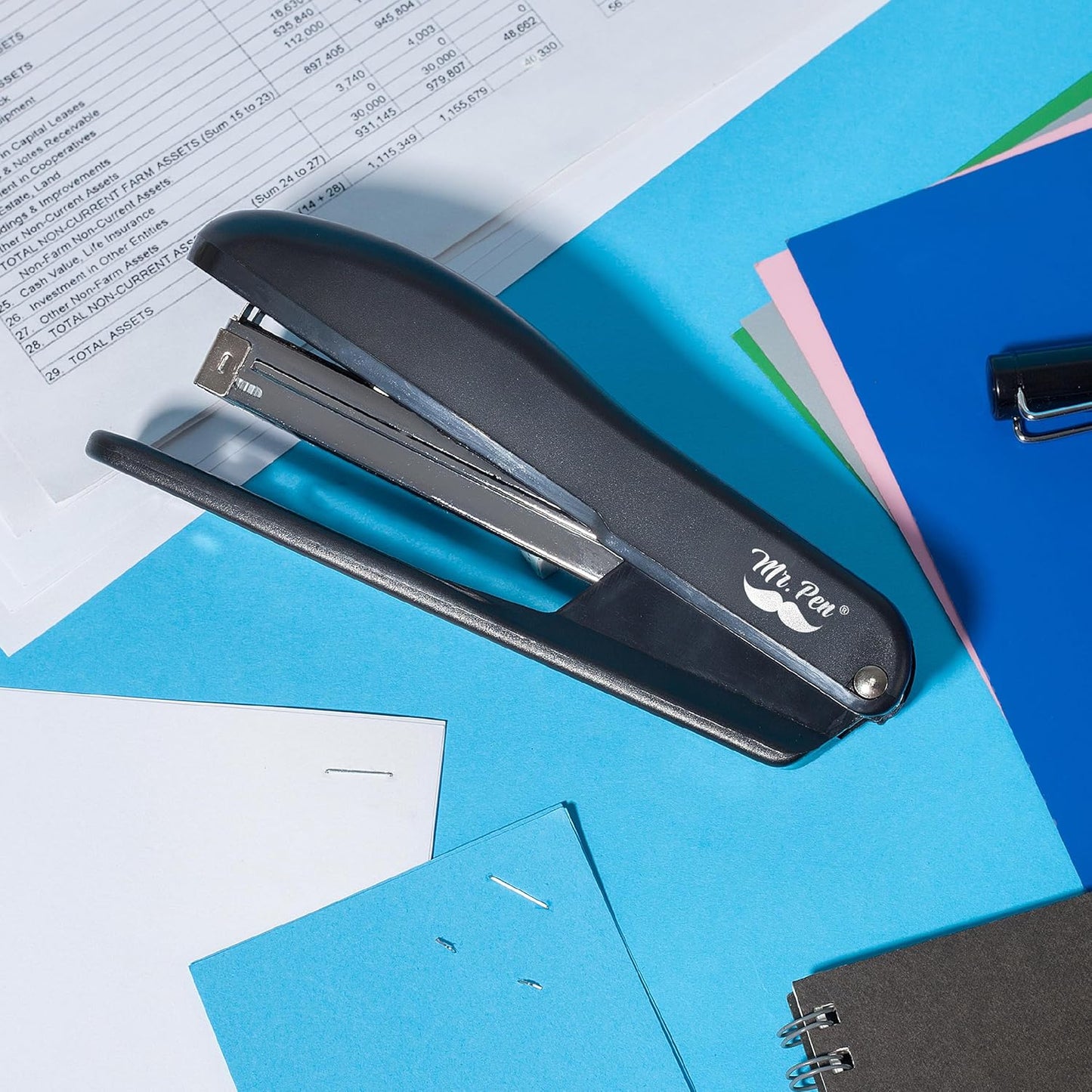 Mr. Pen- Staplers with 200 Staples, 20 Sheet Capacity, Pack of 2, Staplers for Desk, Office Stapler, Desk Stapler, Stapler with Staples, Black Stapler, Paper Stapler, Stapler and Staples