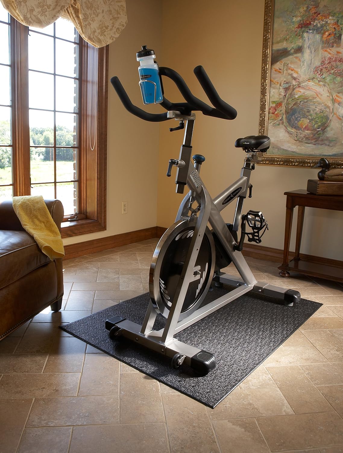 SuperMats Made in U.S.A. for Treadmills Ellipticals Rowing Machines Recumbent Bikes and Exercise Equipment