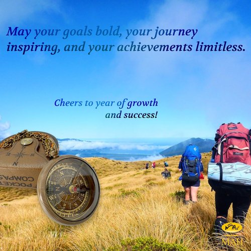 True North Compass – Go Confidently in The Direction of Your Dreams – Embossed Brass Compass – Graduation, Confirmation, Birthday, Motivational Gift for Him, Her, Students, Boys, Girls, High School