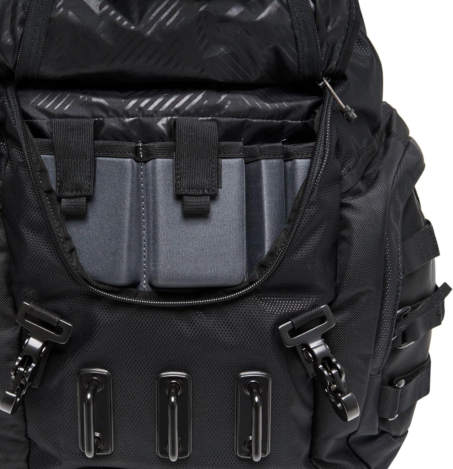 Oakley Stealth Black Kitchen Sink Backpack - Versatile One Size for All Adventures