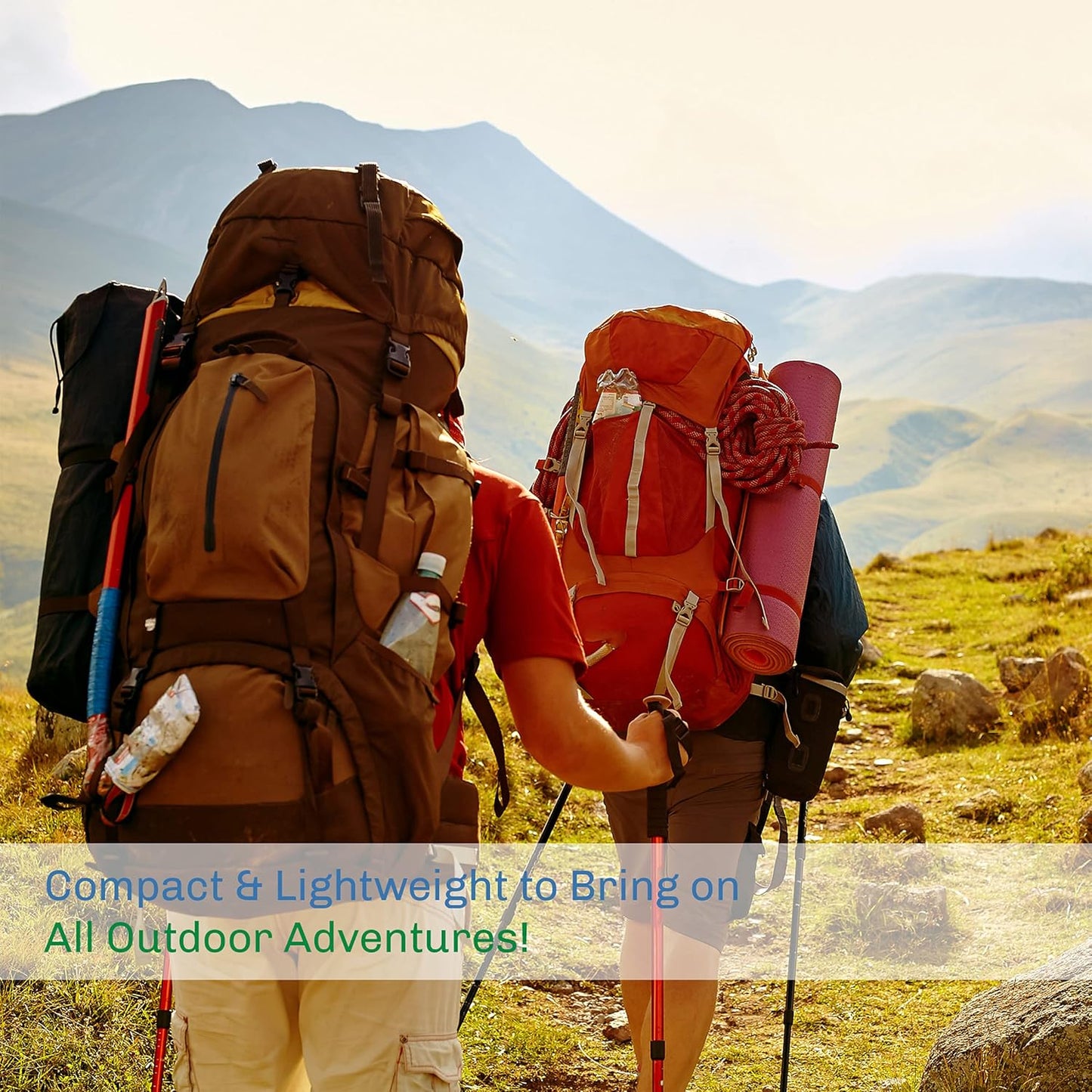 Foam Sleeping Pad - Lightweight 0.5-Inch Mat for Camping, Cots, Tents, Backpacking, and Yoga - Non-Slip and Waterproof with Handle by Wakeman (Black)