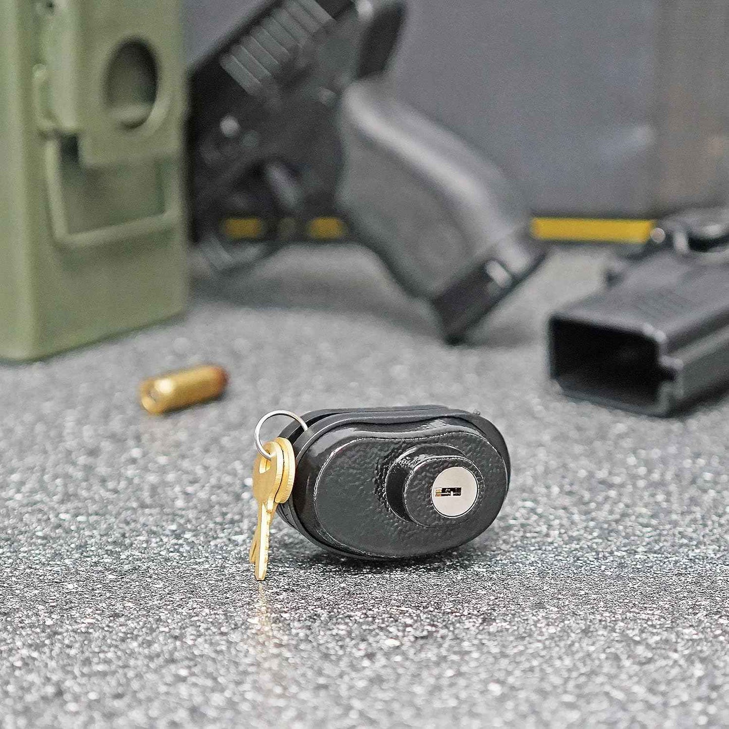 Universal Keyed Alike Gun Lock for Pistols, Rifles & Shotguns - Secure Your Firearms
