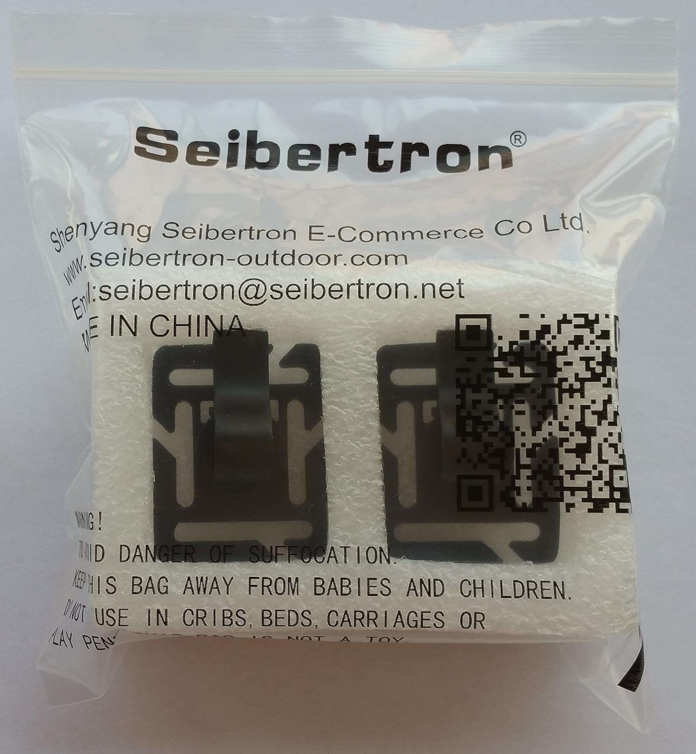 Seibertron 2Pcs X Tactical Hydration Water Bladder Drinking Tube Trap Strap Clip Holder Buckle Hose Webbing Clip