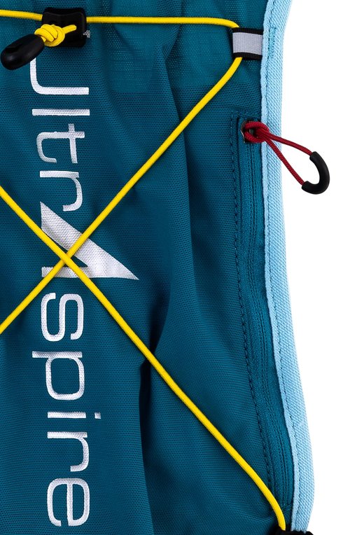 UltrAspire Spry Adult Unisex Lightweight Running Race Vest - 4.0 Blue/Sky, Universal Size with Bladder - 1 L Reservoir